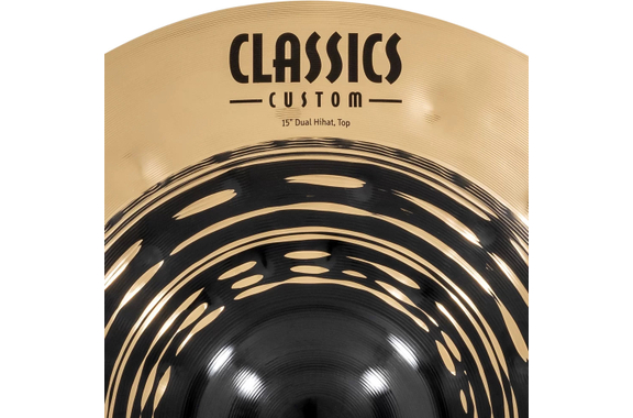 Set Meinl Classics Custom Dual 15" HiHats Incl. Máquina HiHat image 4