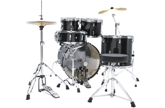 Tama ST52H5-BNS Stagestar Drumkit Black Night Sparkle Taschen Set image 4