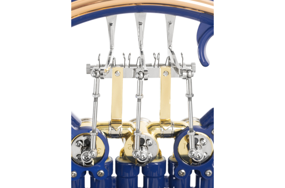 Classic Cantabile WH-30BL MardiBrass Corno Francese in Bb in Plastica Blu image 4