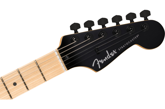Fender Limited Edition Standard Series Stratocaster HSS Satin Black image 4