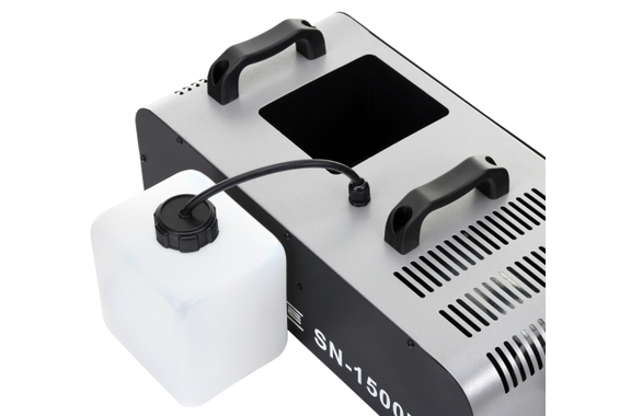 Showlite SN-1500D DMX Máquina de Humo 1500W incl. Mando a Distancia con Temporizador Set con 5l Fluido image 4