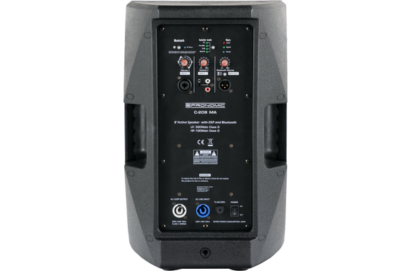 Pronomic C-208 MA Enceinte Active 8" 400 Watts Set Pieds image 4