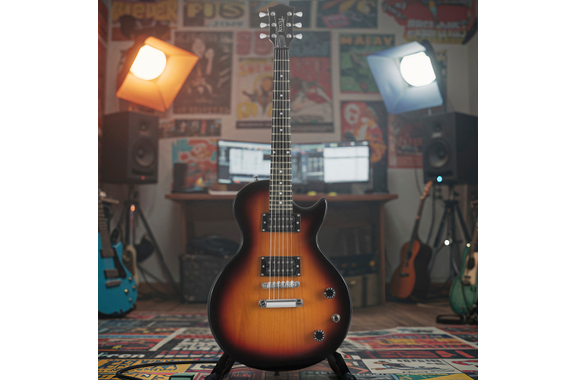 Rocktile L-100 SB E-Gitarre Sunburst Einsteiger Set image 4