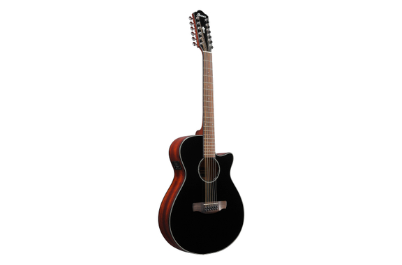 Ibanez AEG5012-BKH Black High Gloss Set incl. Funda image 4