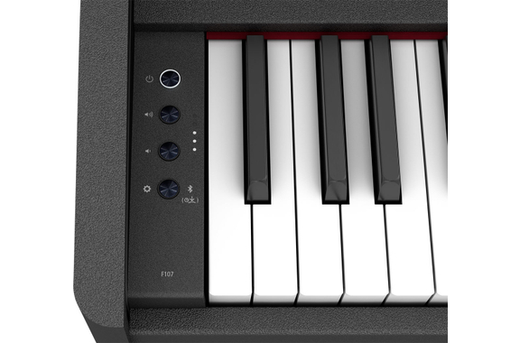 Roland F107-BKX Digital Piano Matte Black Set image 4