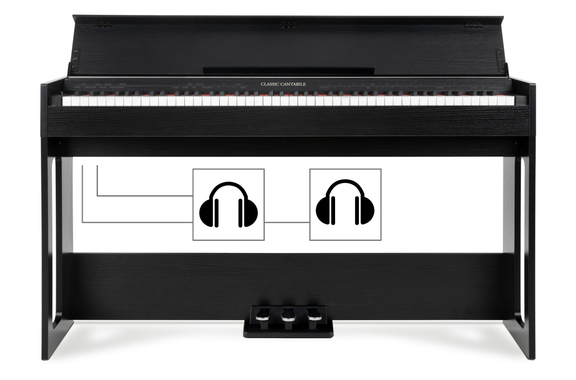 Classic Cantabile DP-S1 SM E-Piano Zwart mat image 4