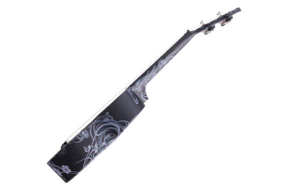Classic Cantabile BeachBuddy Black Beauty, Ukulele Soprano ABS image 4
