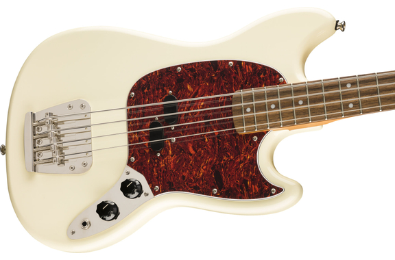 Squier Classic Vibe '60s Mustang Bass Olympic White image 4