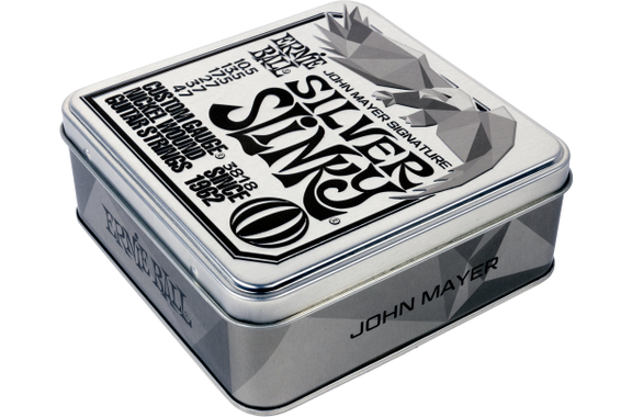 Ernie Ball 3818 John Mayer Silver Slinky 3-Pack image 4