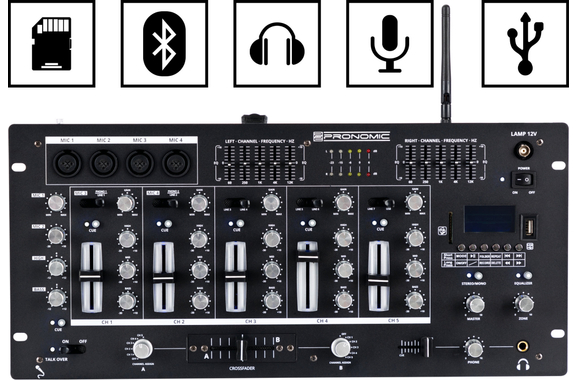 Pronomic DX-165REC MKII DJ-Mixer image 4