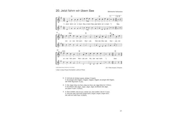 Die schönsten Volks- & Kinderlieder für Gitarre + CD image 4