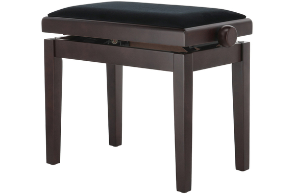 Banco De Piano Gewa Deluxe Caoba Mate image 4