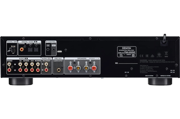Denon PMA-600NE 2-Kanal HiFi-Stereo-Vollverstärker Schwarz image 4
