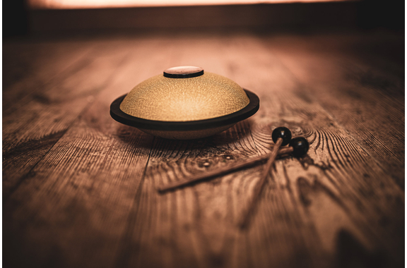 Meinl Sonic Energy Mini Steel Tongue Drum Gold image 4