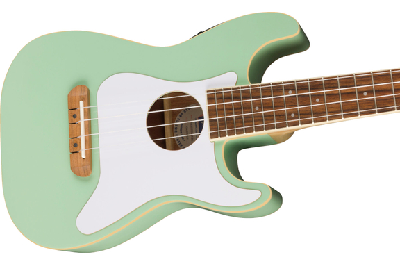 Fender Fullerton Ukulélé Strat Surf Green image 4