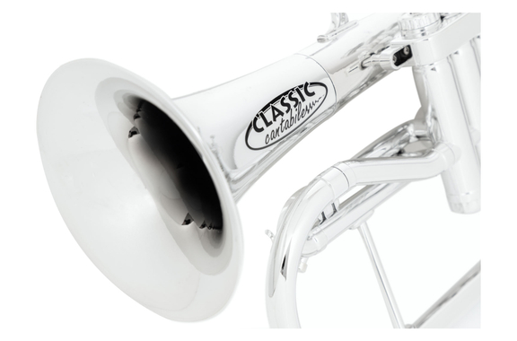 Classic Cantabile KFL-30SR MardiBrass Plastic Bb Flügelhorn Silver image 4