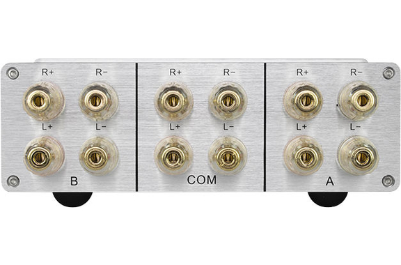 Dynavox AMP-S III Verstärker/Boxen-Umschalter Silber image 4