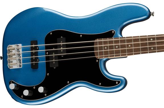 Squier Affinity Precision Bass PJ LRL Lake Placid Blue image 4