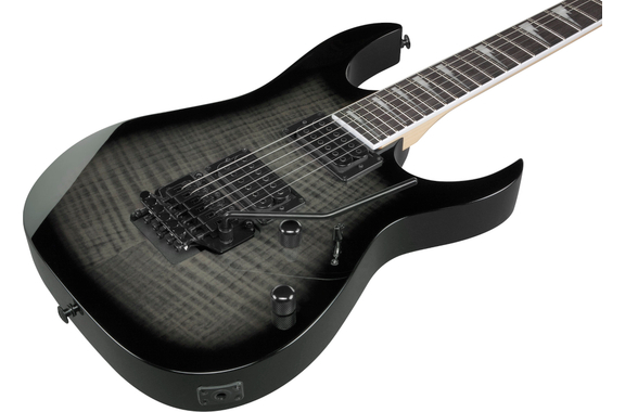 Ibanez GRG320FA-TKS Transparent Black Sunburst image 4