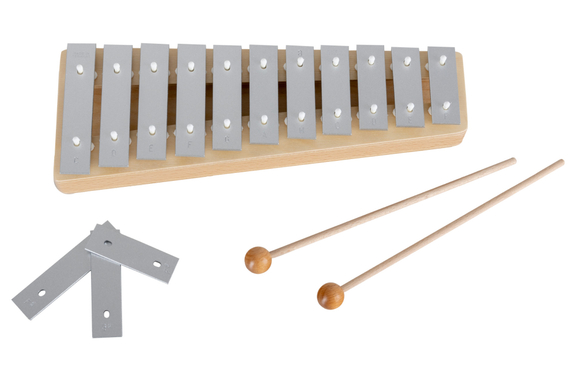 Set de Educación Musical Temprana Sonor con Cuaderno Tina y Tobi, Glockenspiel GP, Bolsa de Partituras Rosa y Lápices image 4