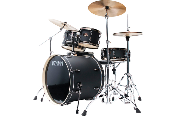 Tama IP52H6WBN-BOB Imperialstar Drumkit Blacked Out Black Set incl. Gigbags image 4
