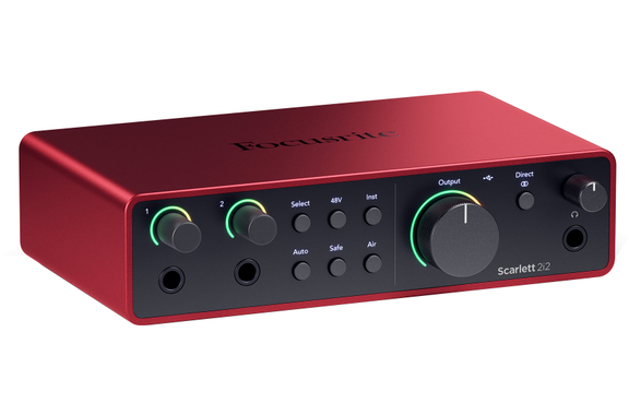 Focusrite Scarlett 2i2 4th Gen Recording Pack image 4