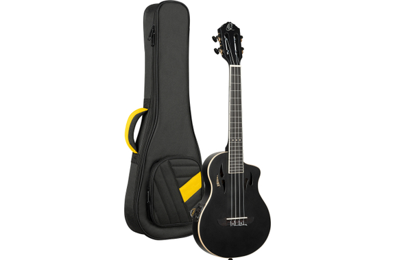 Ortega TourPlayer Tenor Ukulele Satin Black image 4