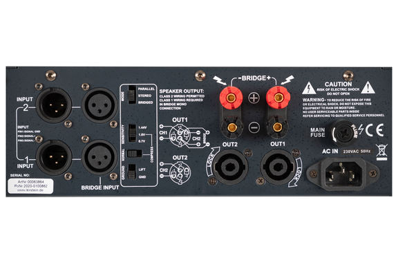 Pronomic TL-200 Amplificateur de Puissance 2x 500 Watt image 4
