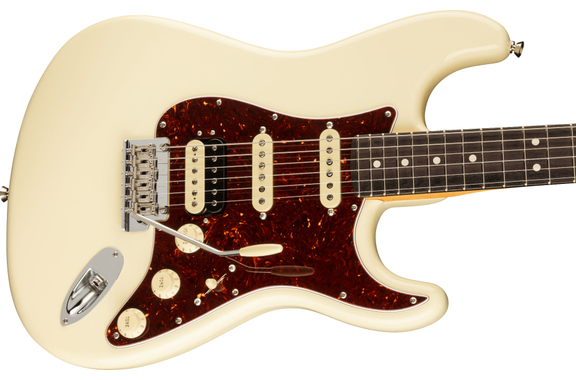 Fender American Professional II Stratocaster HSS RW Olympic White image 4