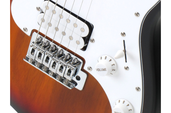 Rocktile Sphere Junior E-Gitarre 3/4 Sunburst + Gitarren-Schule image 4
