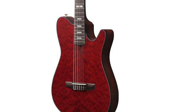 Ibanez FRH20QMN-WRL Wine Red Low Gloss image 4