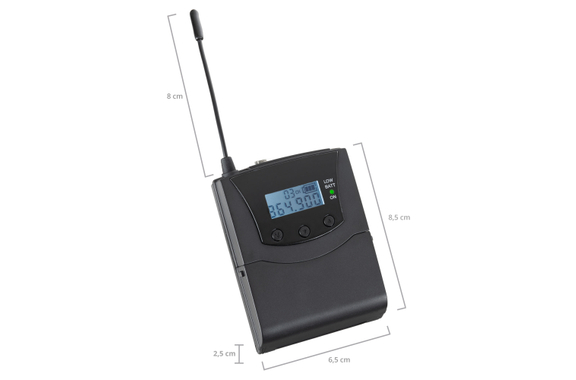 Pronomic Silent Guide V2 SDT-BP30 Bodypack-Sender image 4