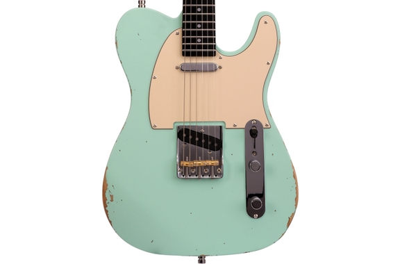 Patina Guitars PT-6 SFG Sea Foam Green image 4