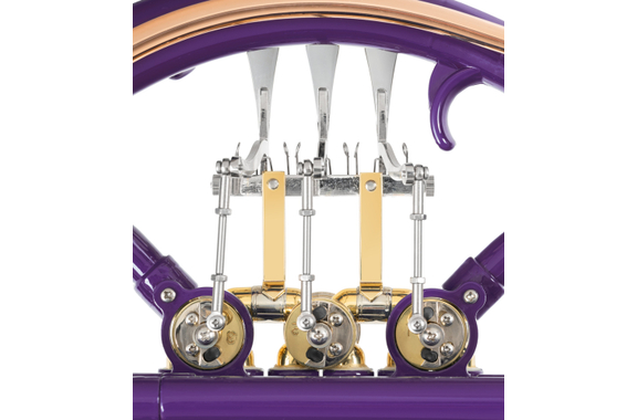 Classic Cantabile WH-20VT MardiBrass Cor d'harmonie en plastique en Fa violet image 4