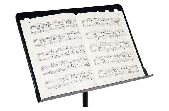 Classic Cantabile Leggio Orchestrale In Lamiera Forata Heavy Nero Set Da 10 image 4