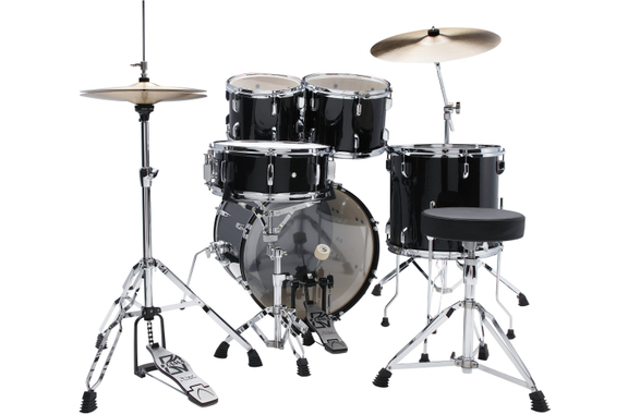 Tama ST50H5-BNS Stagestar Drumkit Black Night Sparkle Set image 4
