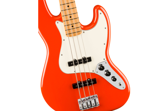 Fender Player II Jazz Bass MN Coral Red image 4