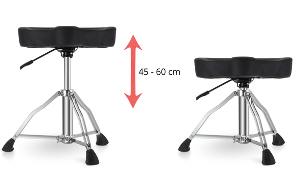 XDrum BeatSeat Drumkruk Zadel Pneumatisch image 4