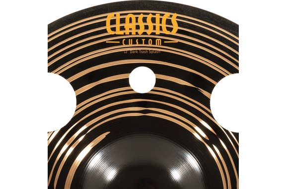 Meinl Classics Custom Dark 12" Trash Splash image 4
