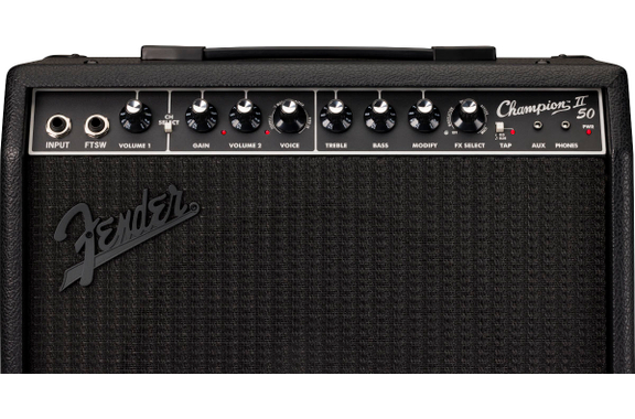 Fender Champion II 50 Blackout  - 1A Showroom Modell (Zustand: wie neu, in OVP) image 4