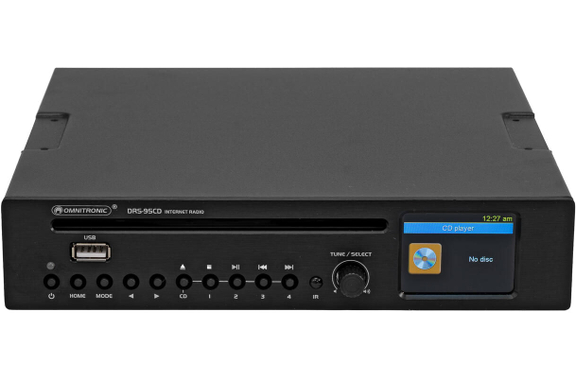 Omnitronic DRS-95CD Internetradio mit DAB+, Bluetooth und CD-Player image 4