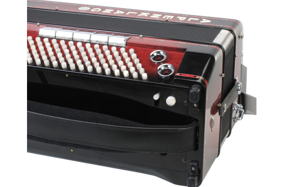 Alpenklang Pro Accordéon IV 96 MHR Shadow Red image 4