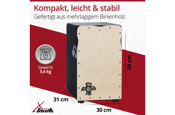 XDrum Pro Cajon Peruana Ash image 4
