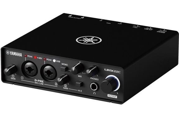 Yamaha URX22C Interfaz de Audio Negra image 4