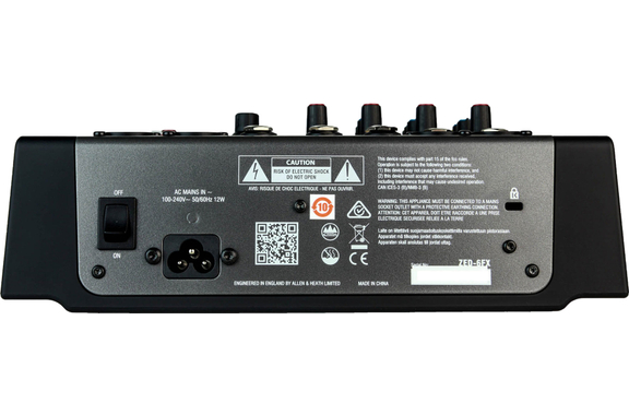 Allen & Heath ZED-6FX Kompakter Analogmixer image 4