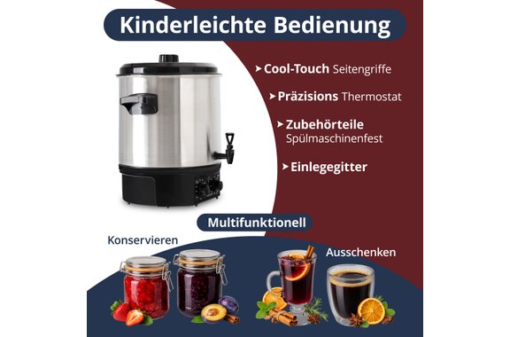 Stagecaptain GWK-27A Glühweinkoker image 4