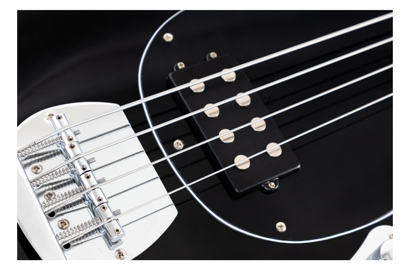 Rocktile MB-4 BK E-Bass Zwart image 4