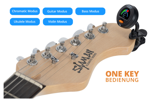 Classic Cantabile T-36 Mini-Multi-Color Clip Tuner image 4