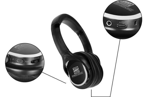 Pronomic SDH-340/16 USB-C Silent Disco V2 Kopfhörer Set + Ladegerät image 4