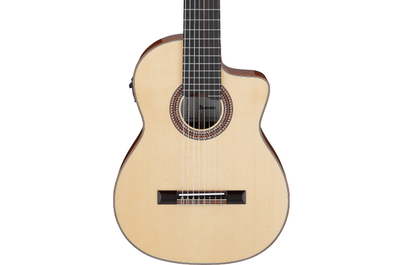 Ibanez GA3008CE-NT 8-String Concertgitaar Natural High Gloss image 4
